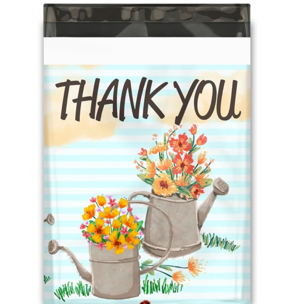 ‼️ LAST 1  ‼️(50 10X13 Watering Cans Spring Thank You PRICE IS FIRM CLEARANCE - Picture 7 of 7